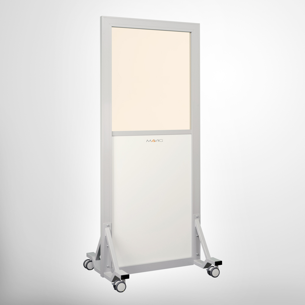 Porte Plombée Blindée 2 mm Pb — Salle de Radiologie